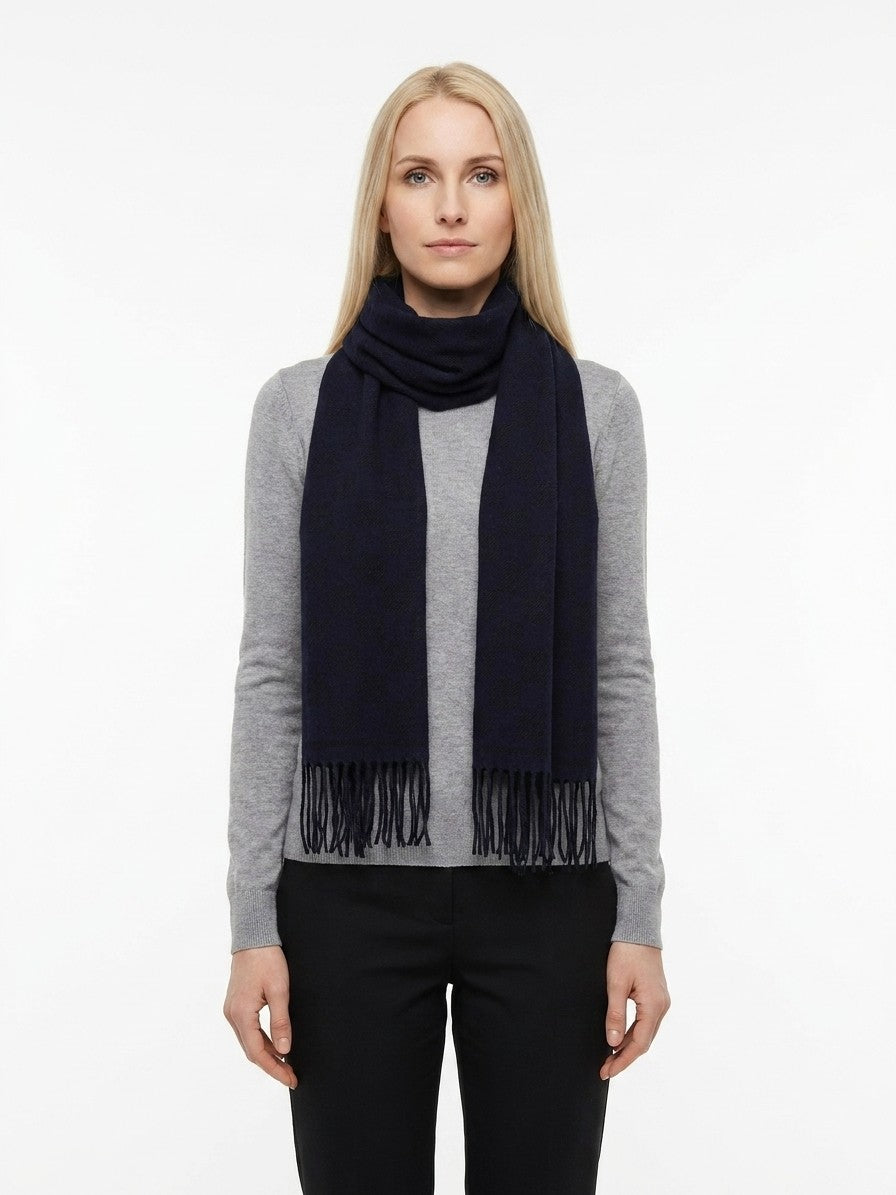 Givenchy Black Wool Scarf