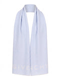 Givenchy Blue Wool Scarf