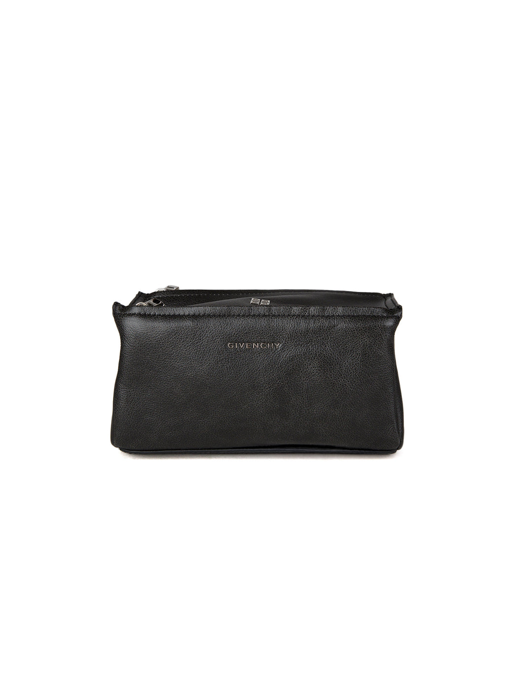Givenchy Gray Calfskin Toiletry Bag