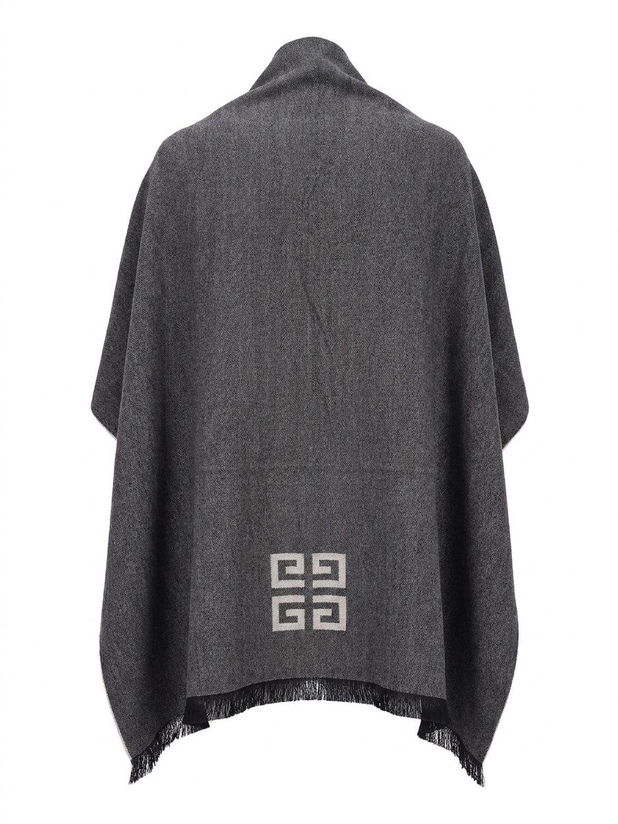 Givenchy Gray Wool Scarf