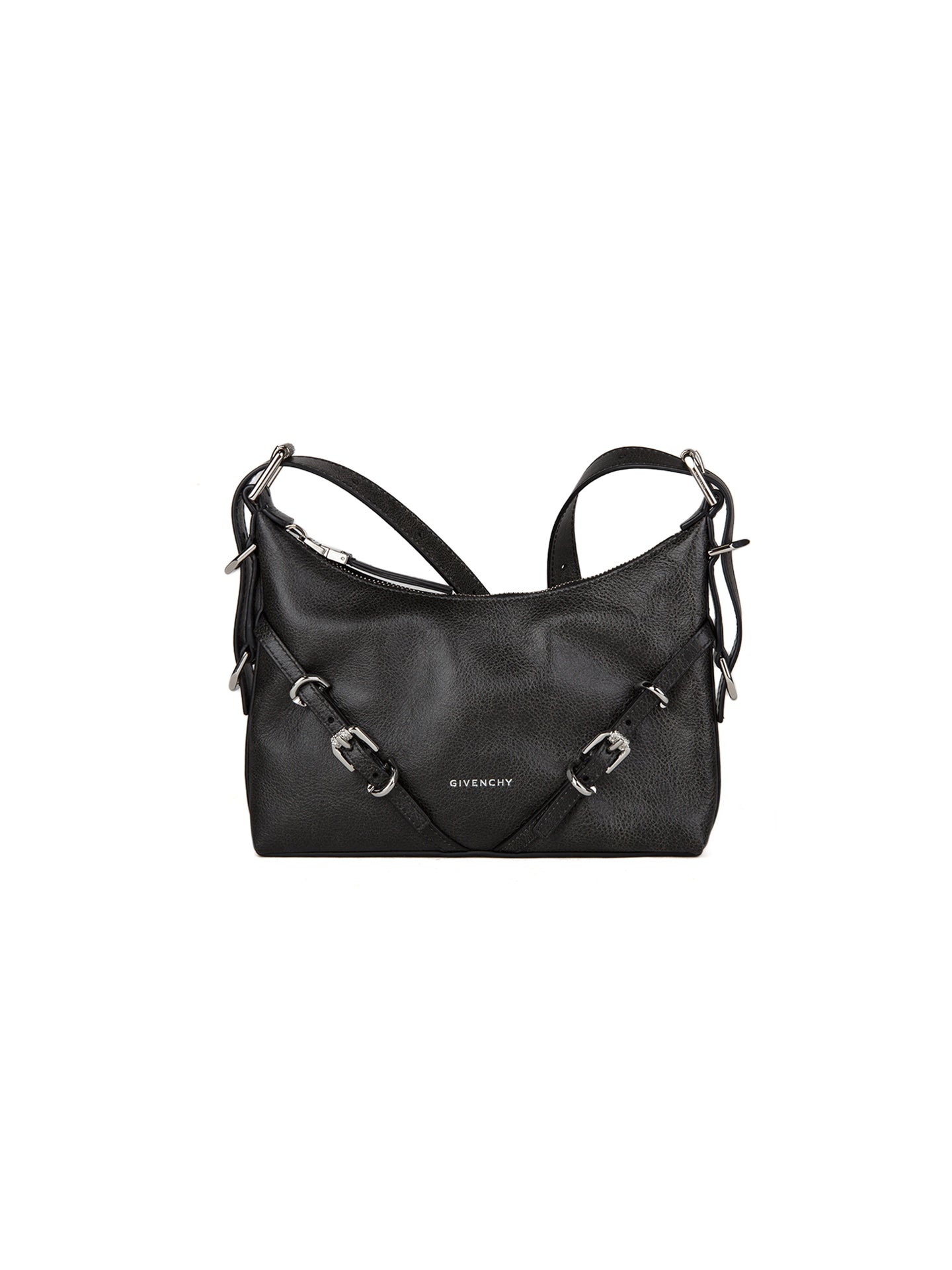 Givenchy Gray Calfskin Shoulder Bag