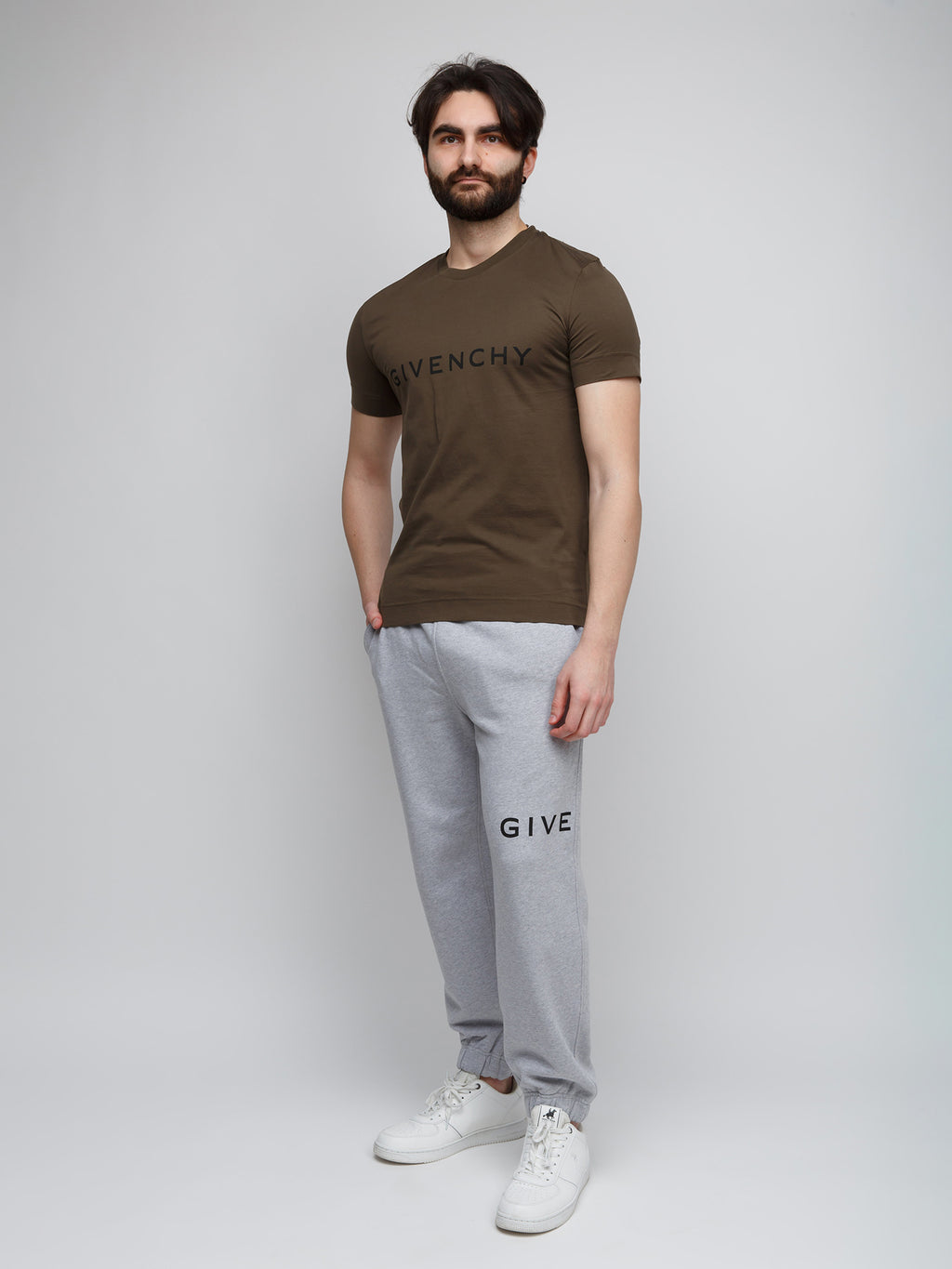 Givenchy Bicolor Cotton Sportswear