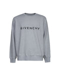 Givenchy Gray Cotton Sweatshirt