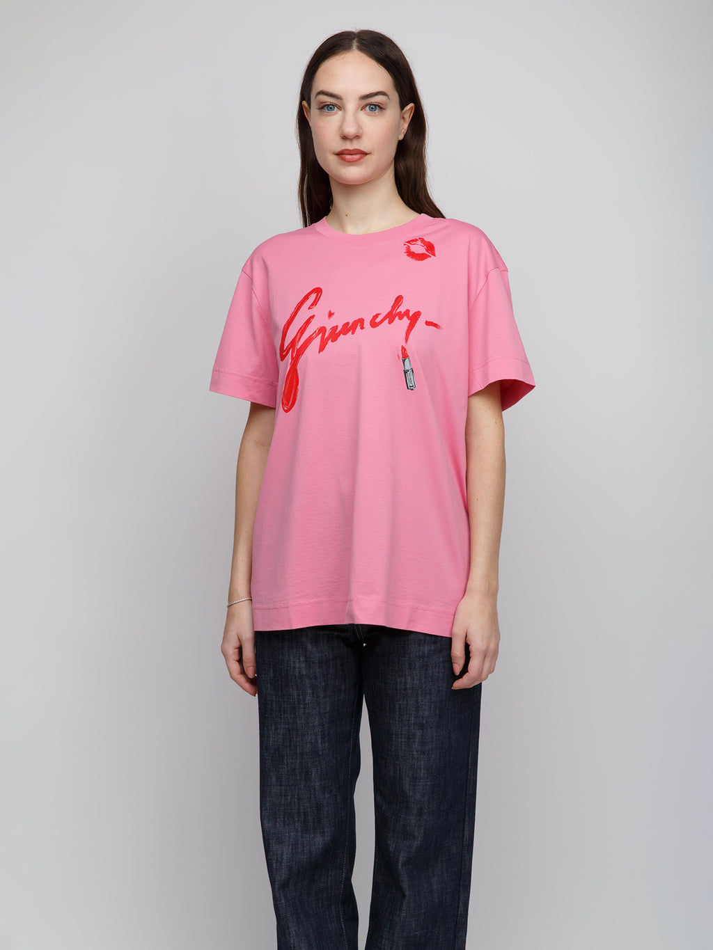 Givenchy Pink Cotton T-Shirt