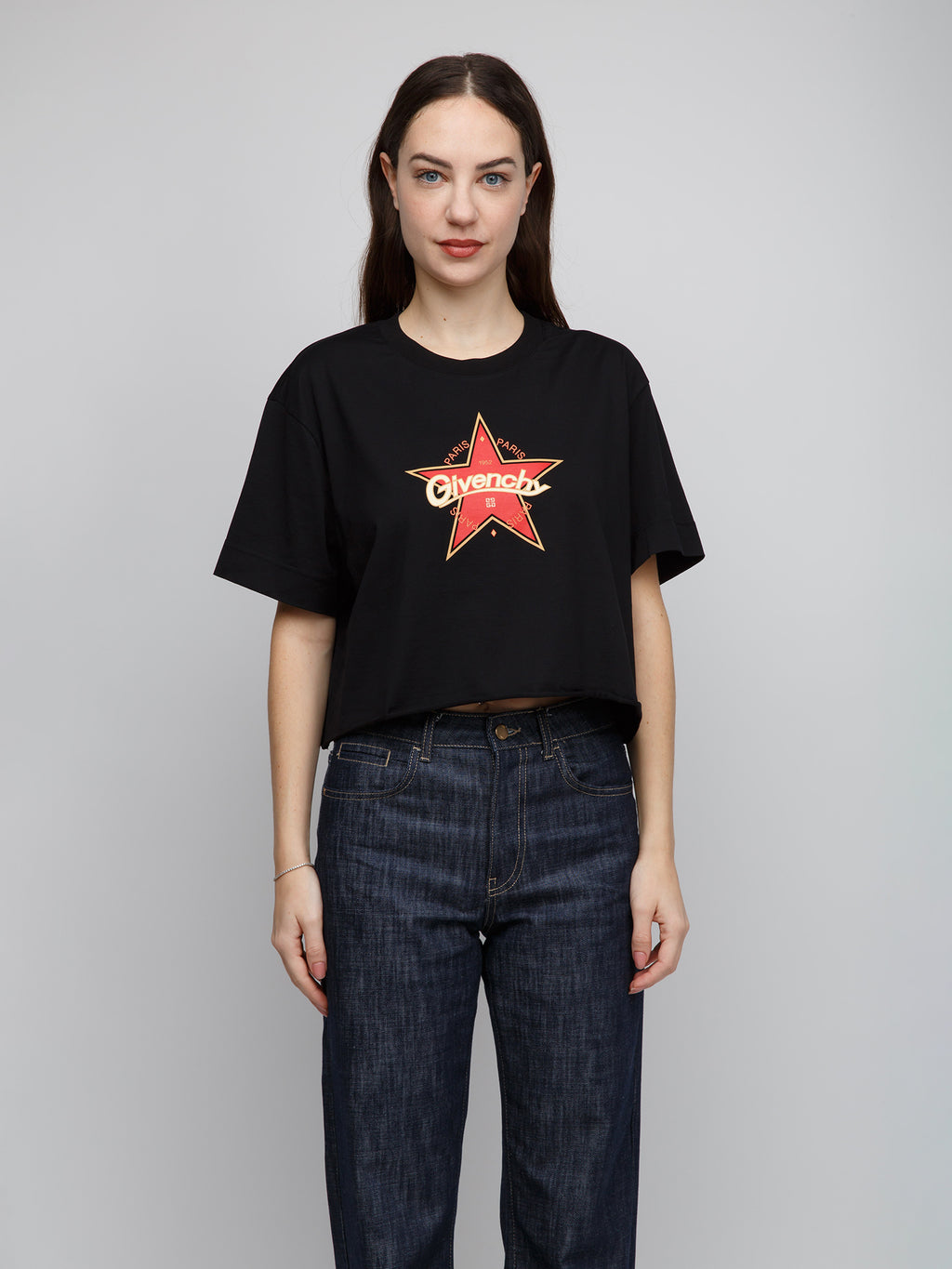 Givenchy Black Cotton T-Shirt
