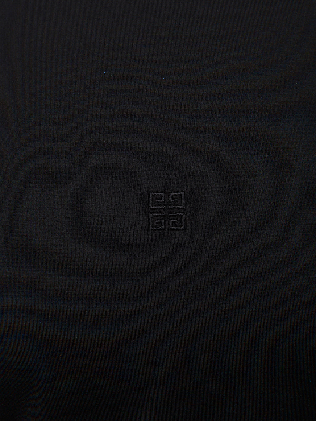 Givenchy Black Cotton Long Sleeve T-Shirt