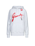 Givenchy White Cotton Hoodie