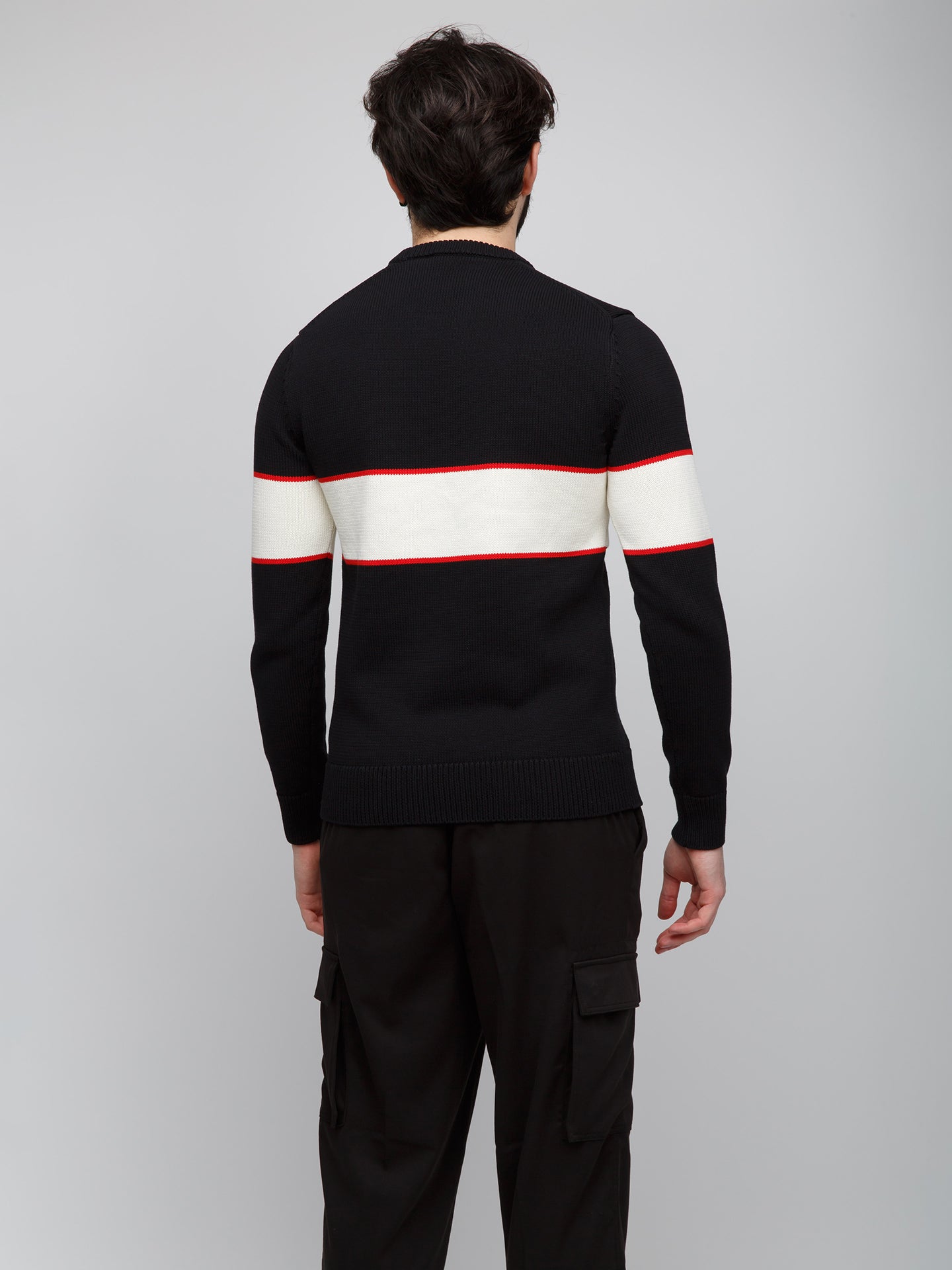 Givenchy Black Cotton Sweater
