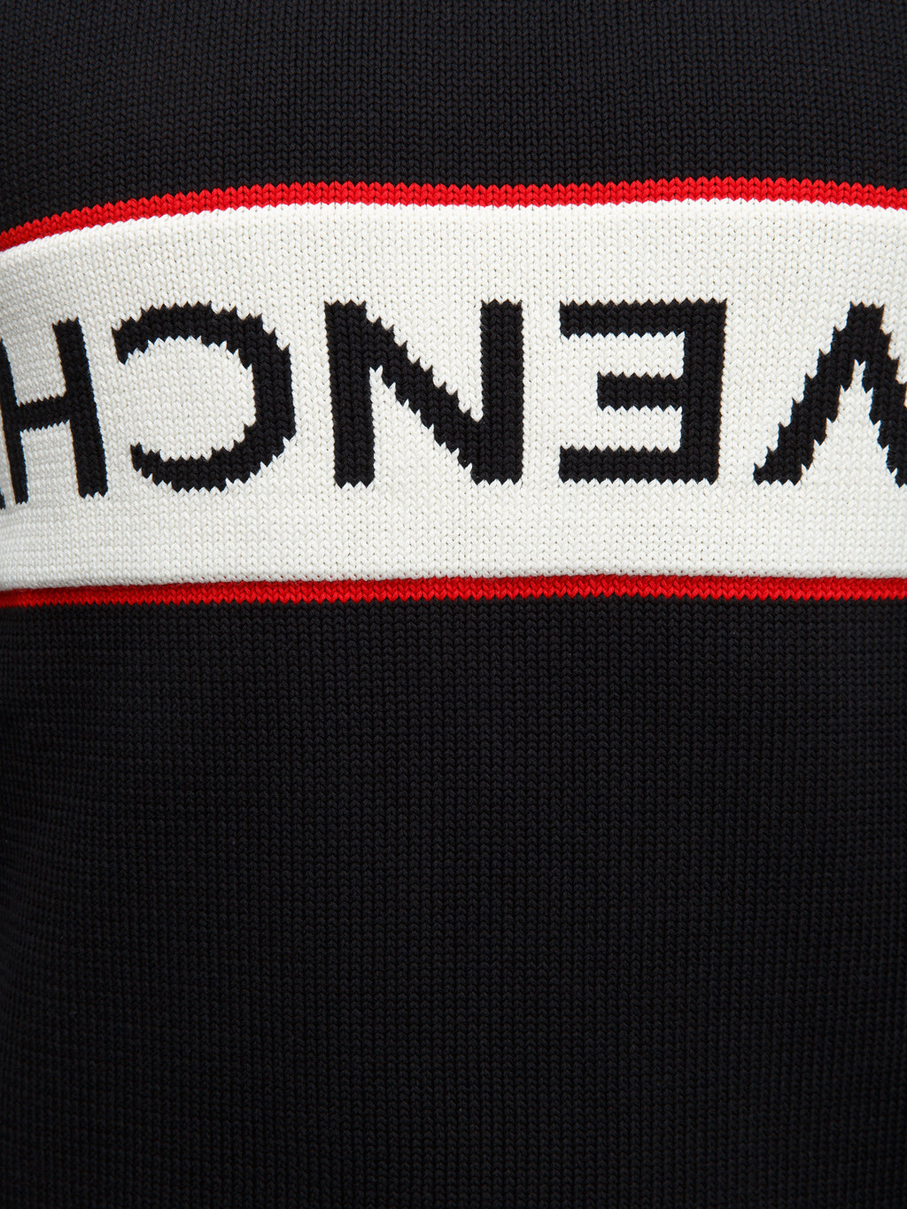 Givenchy Black Cotton Sweater