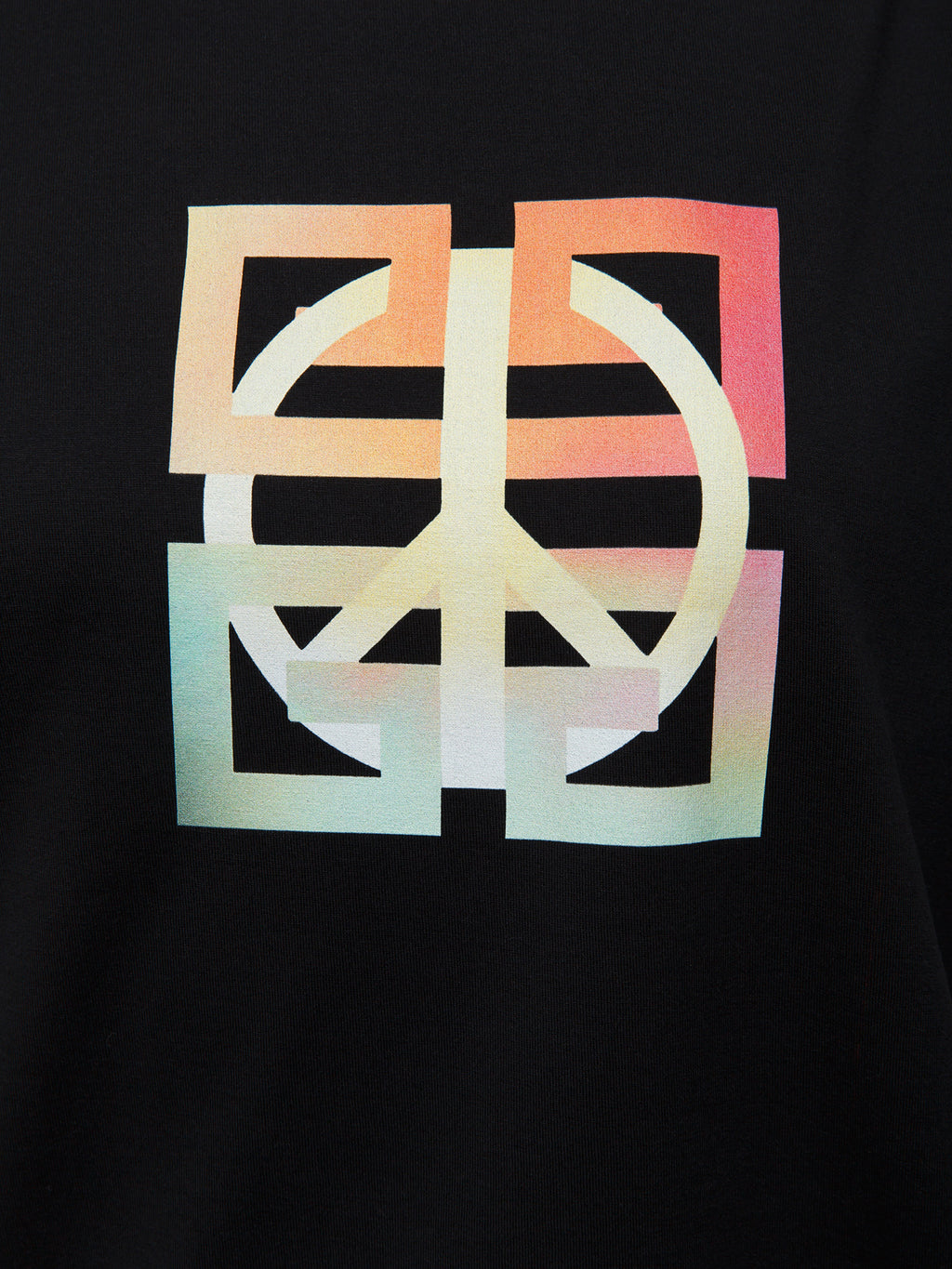 Givenchy Black Cotton T-Shirt