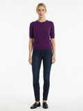 Dolce & Gabbana Purple Cashmere Sweater