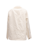 Valentino Garavani Ivory Oversized Shirt Jacket
