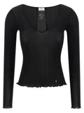 Saint Laurent Black Silk Shirt
