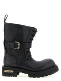 Balenciaga Black Calfskin Ankle Boots