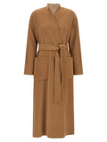 Max Mara Beige Wool Coat