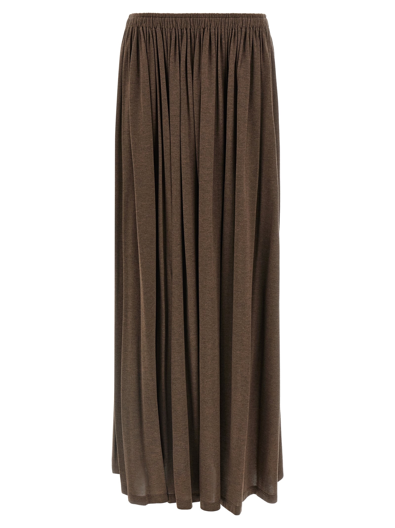Max Mara Brown Lyocell Mini Skirt