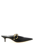 Balenciaga Black Calfskin Mid Heel Pumps