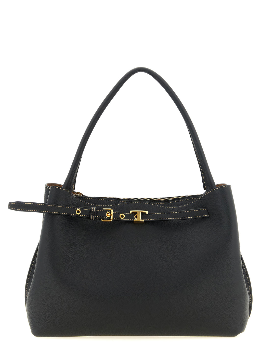Tod's Black Calfskin Handbag