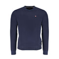Napapijri Blue Cotton Men Sweater