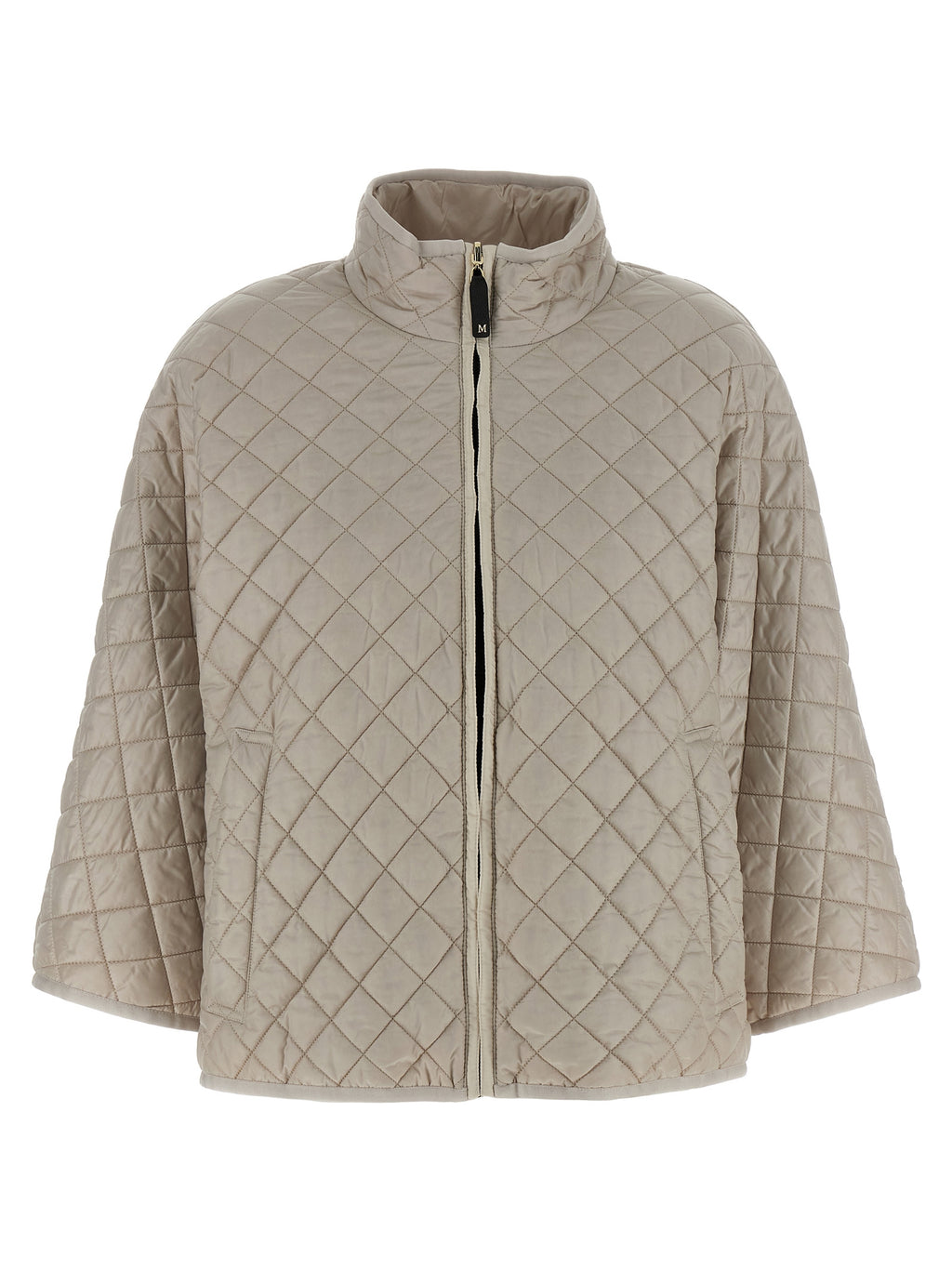 Max Mara Gray Polyester Coat