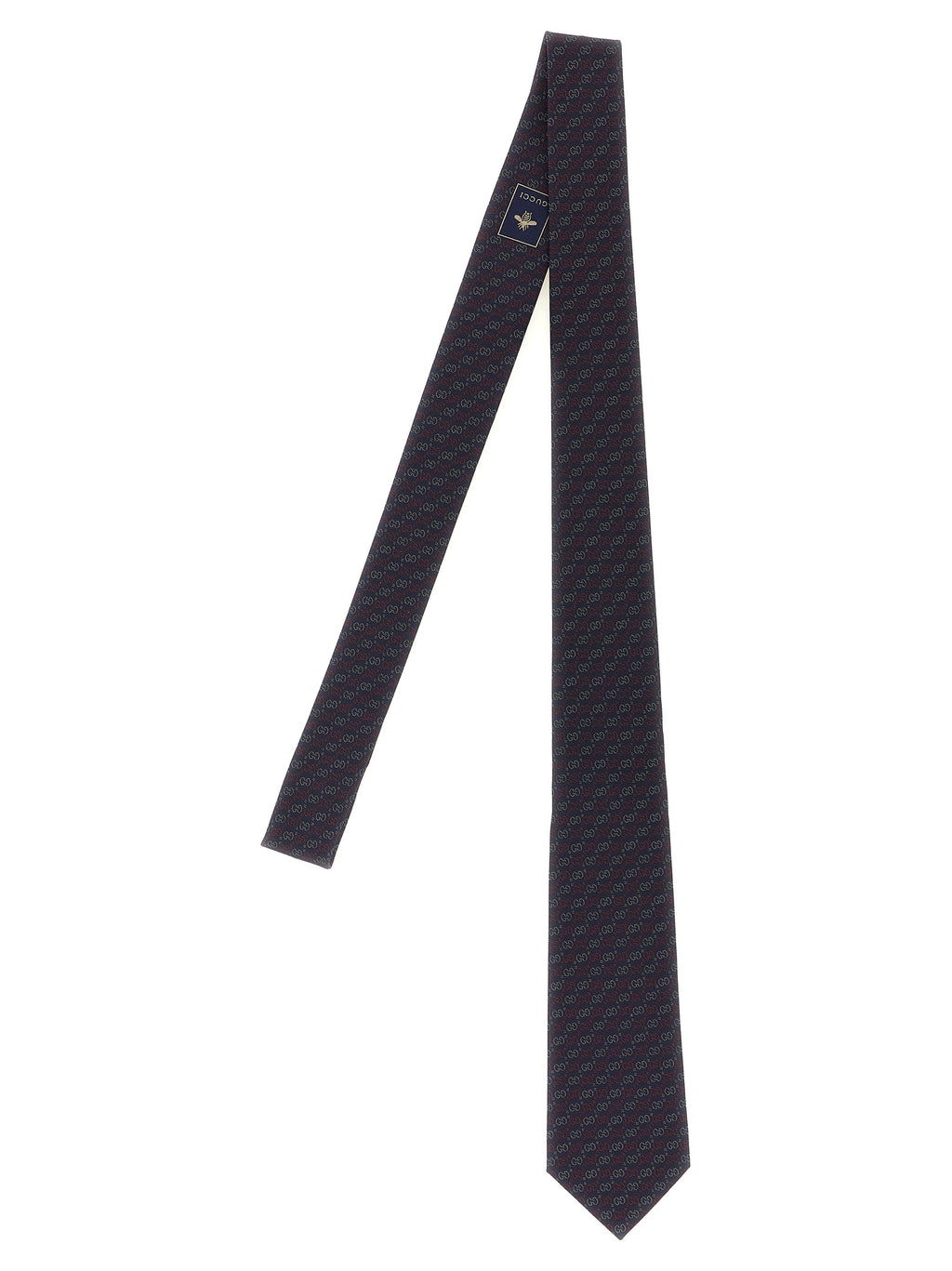 Gucci Blue Silk Tie