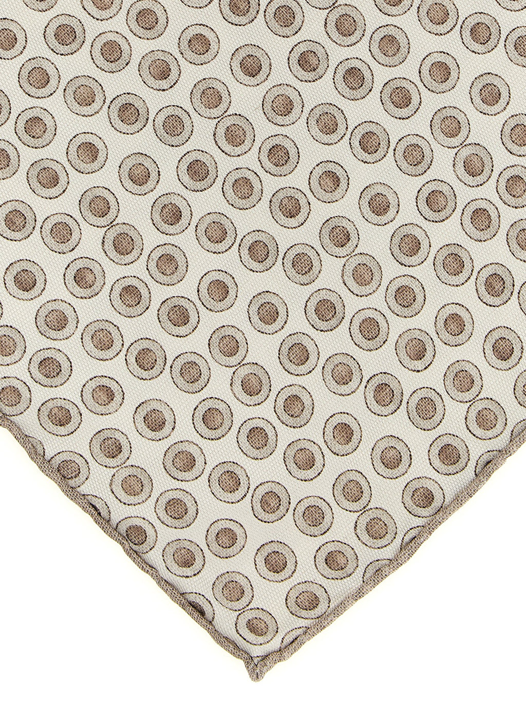 Brunello Cucinelli Beige Silk Foulard