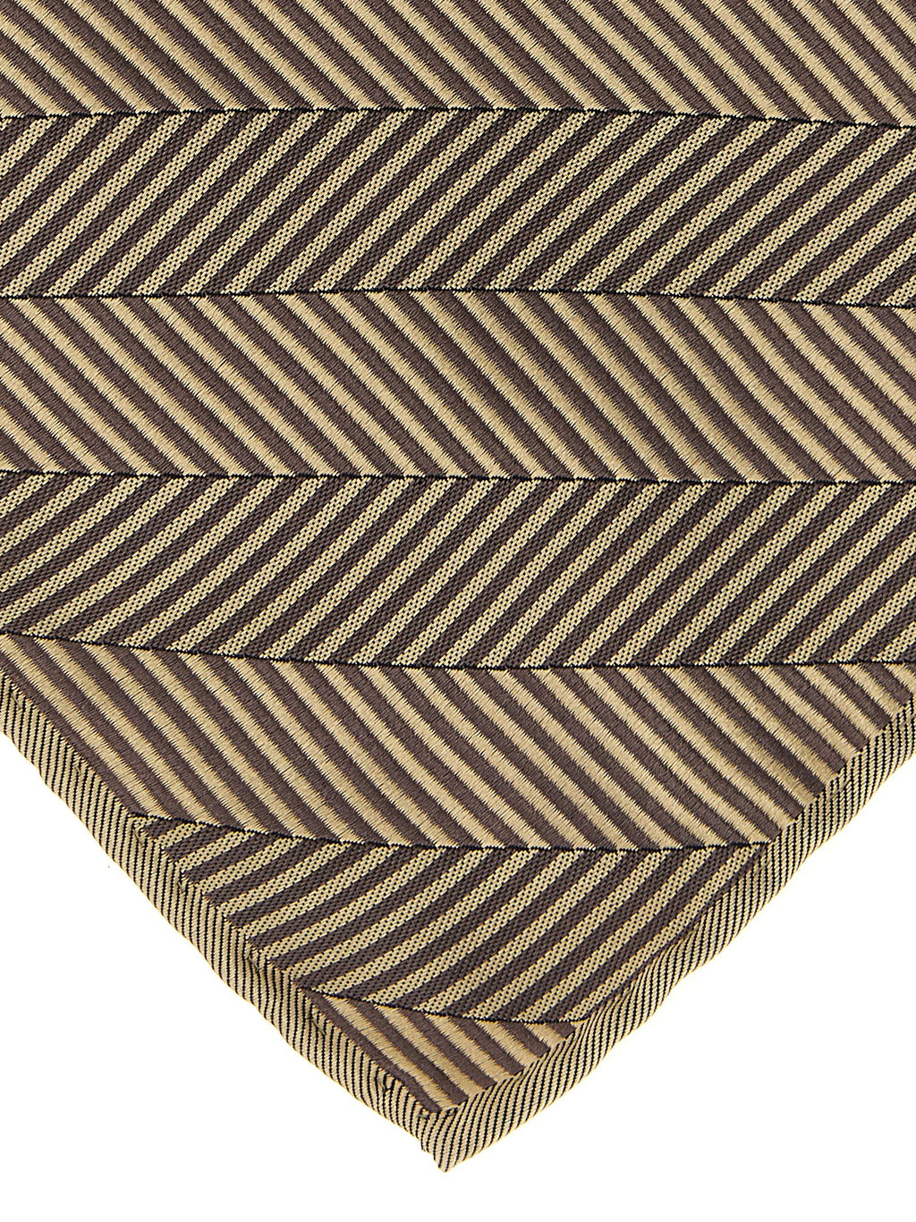 Brunello Cucinelli Beige Silk Pocket Square