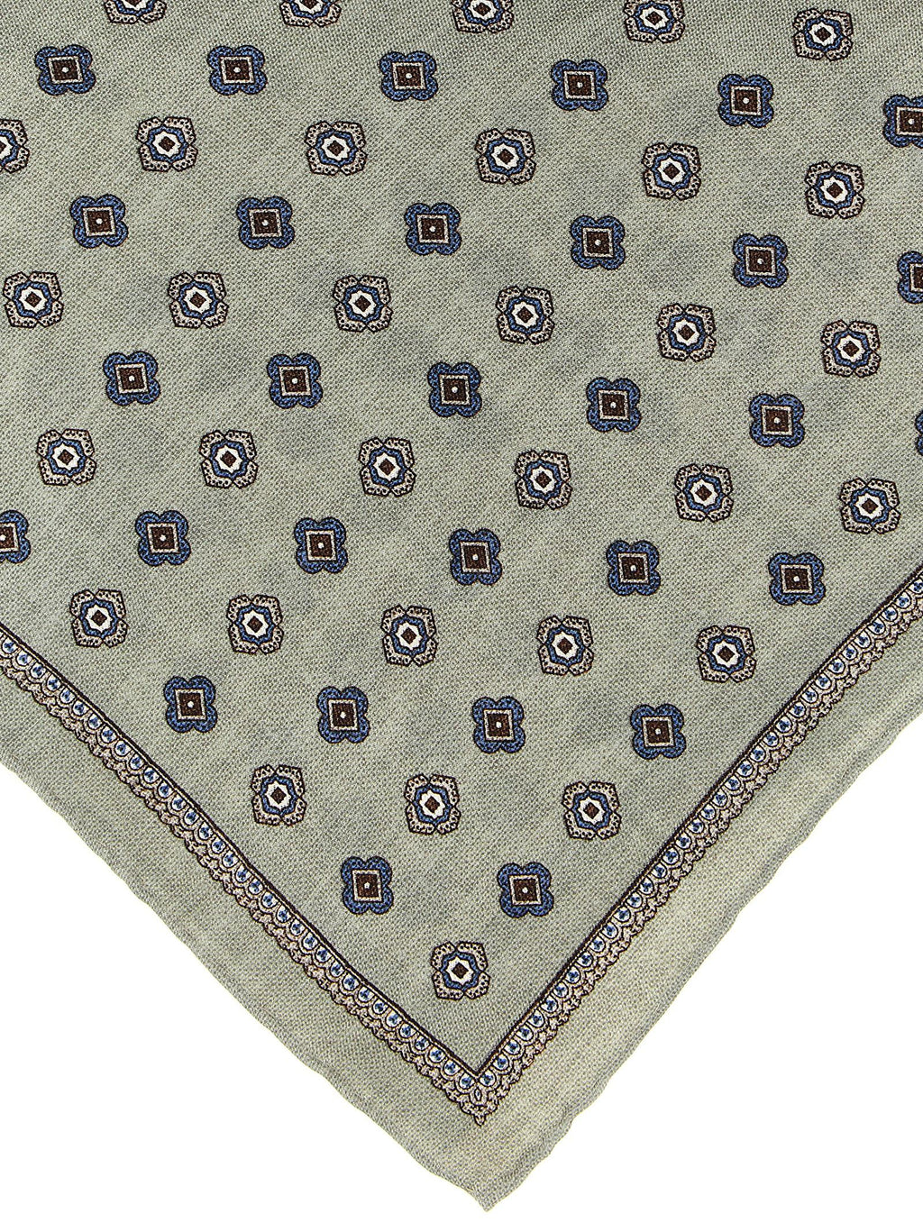 Brunello Cucinelli Multicolor Silk Pocket Square