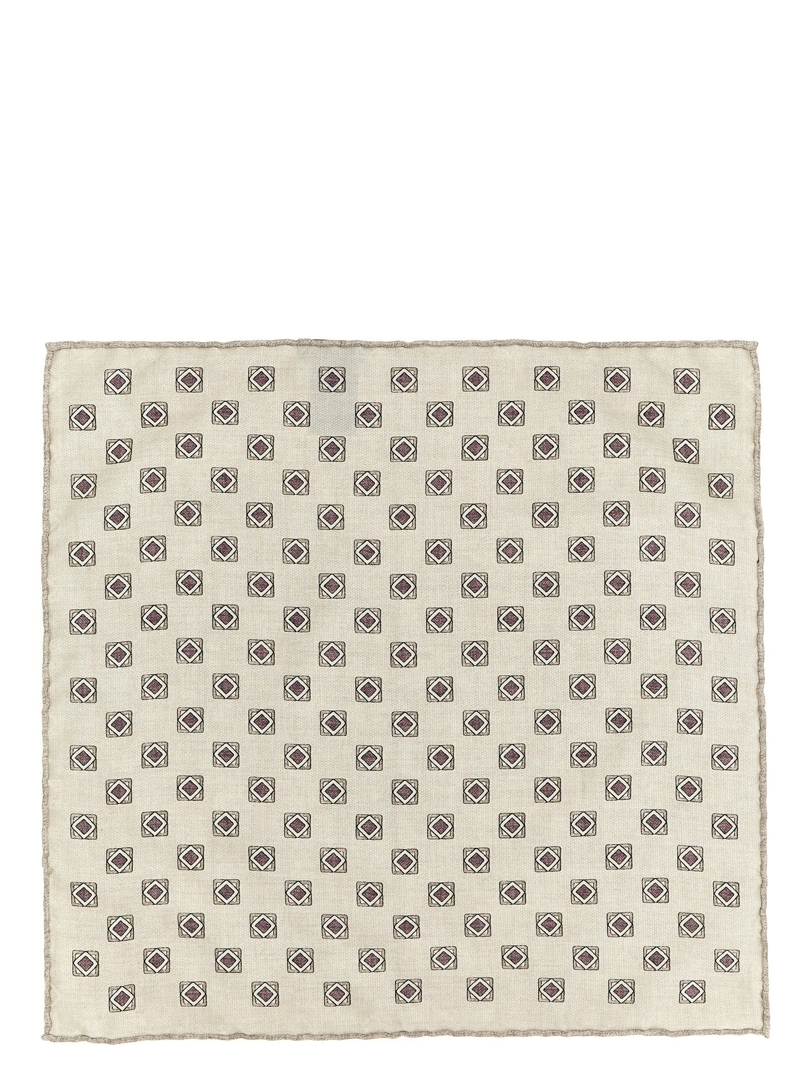 Brunello Cucinelli Multicolor Silk Pocket Square