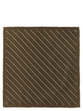 Brunello Cucinelli Brown Silk Foulard