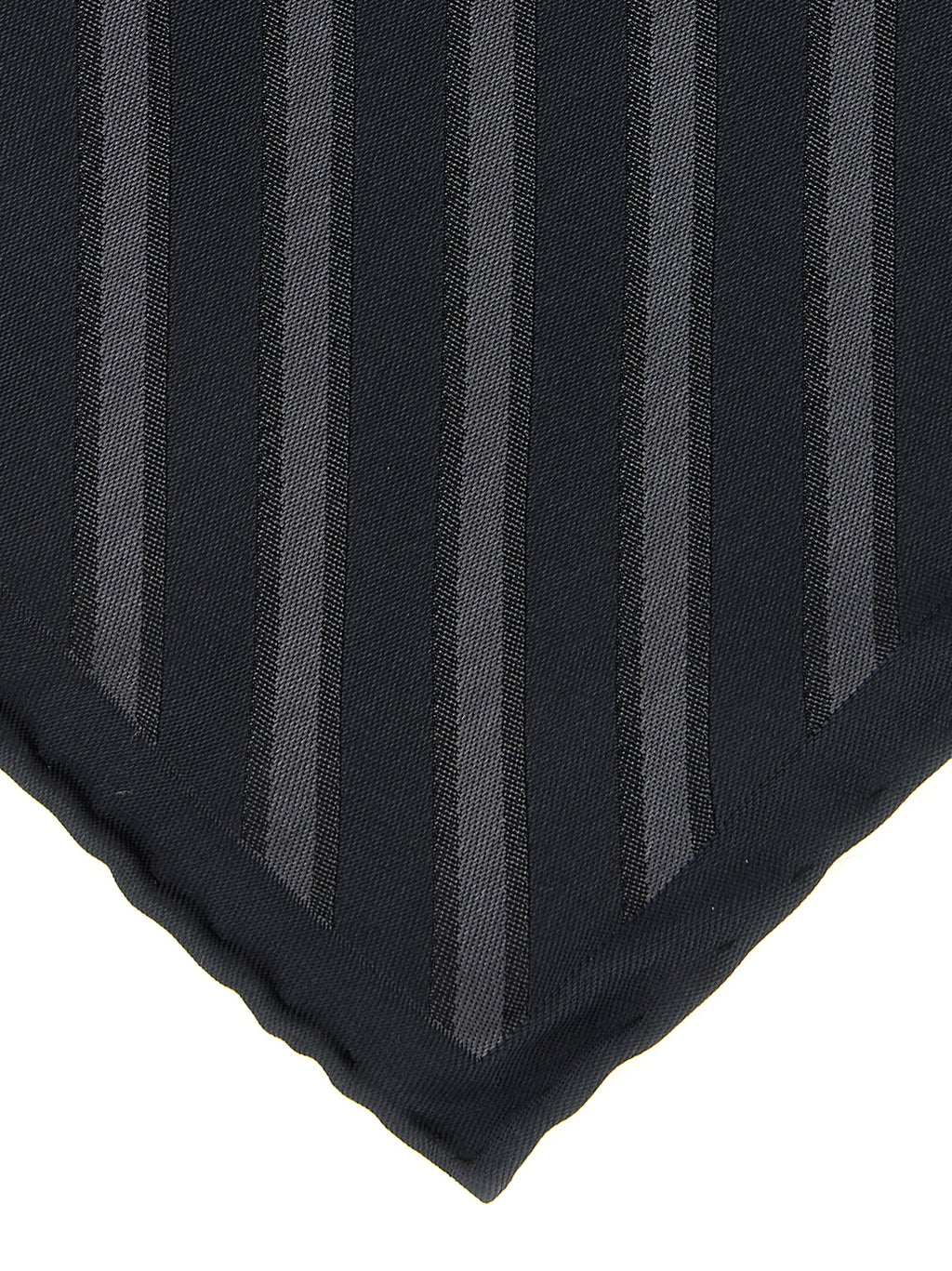 Brunello Cucinelli Gray Silk Pocket Square