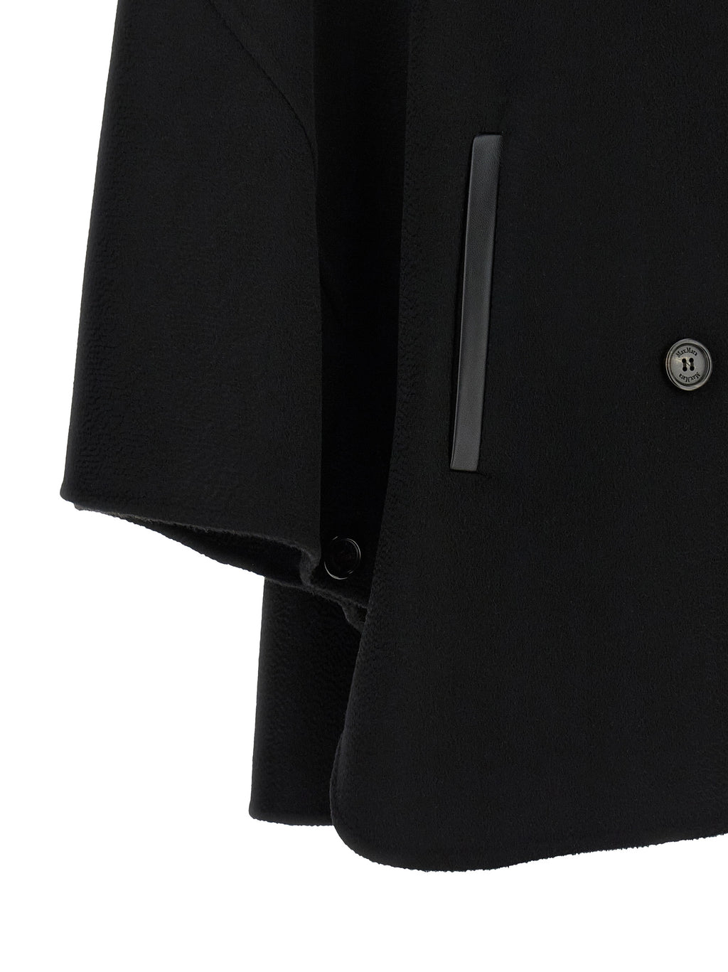 Max Mara Black Cashmere Coat