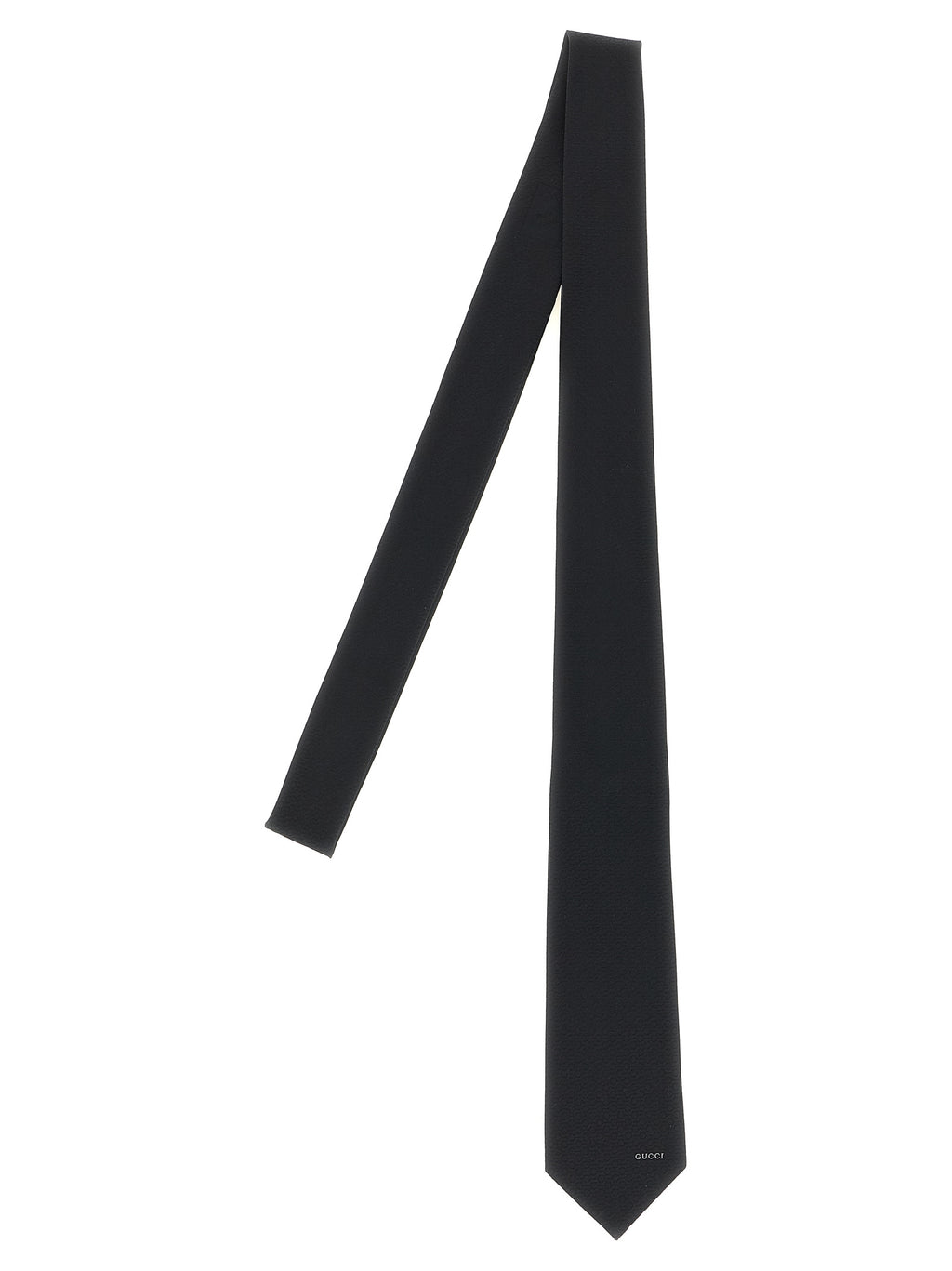 Gucci Black Silk Tie