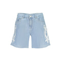 Desigual Light Blue Cotton Women's Short