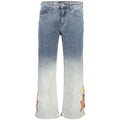 Desigual Azzurro Cotton Women's Jeans