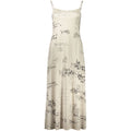 Desigual White Polyester Casual Dress