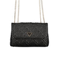 Guess Jeans Black Polyethylene Handbag