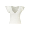 Guess Jeans White Polyester T-Shirt