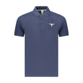Accademia Militare Blue Cotton Polo Shirt