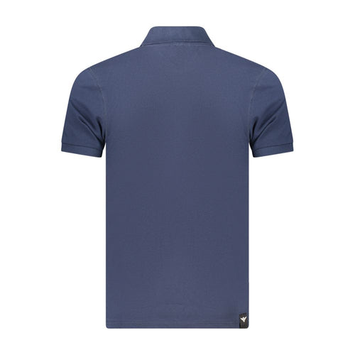 Accademia Militare Blue Cotton Polo Shirt