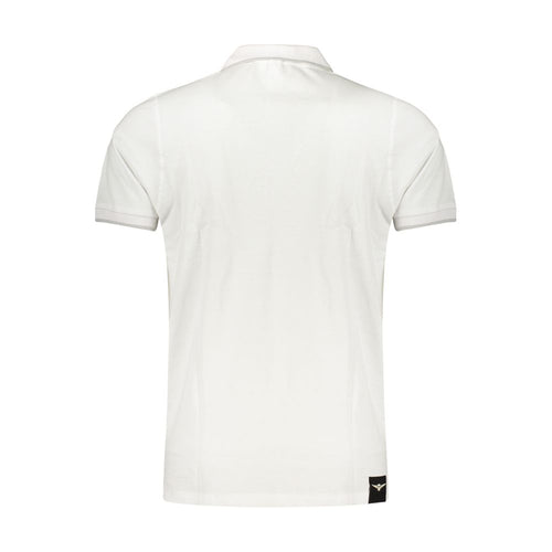 Accademia Militare White Cotton Polo Shirt