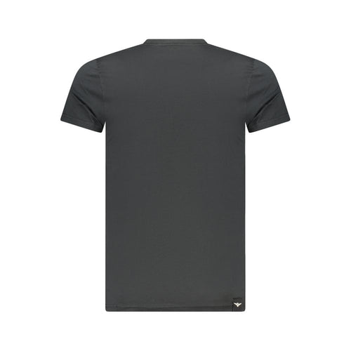 Accademia Militare Black Cotton T-Shirt