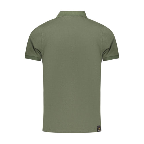 Accademia Militare Green Cotton Polo Shirt