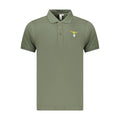 Accademia Militare Green Cotton Polo Shirt