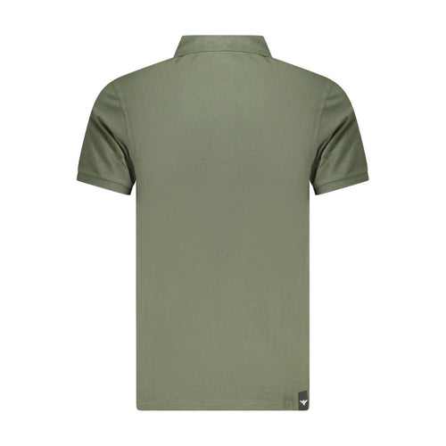 Accademia Militare Green Cotton Polo Shirt