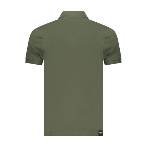 Accademia Militare Green Cotton Polo Shirt
