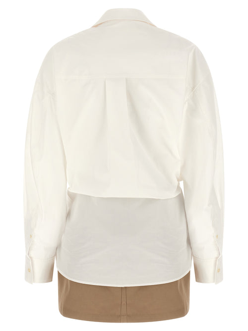 Alexander Wang White Cotton Short Dress