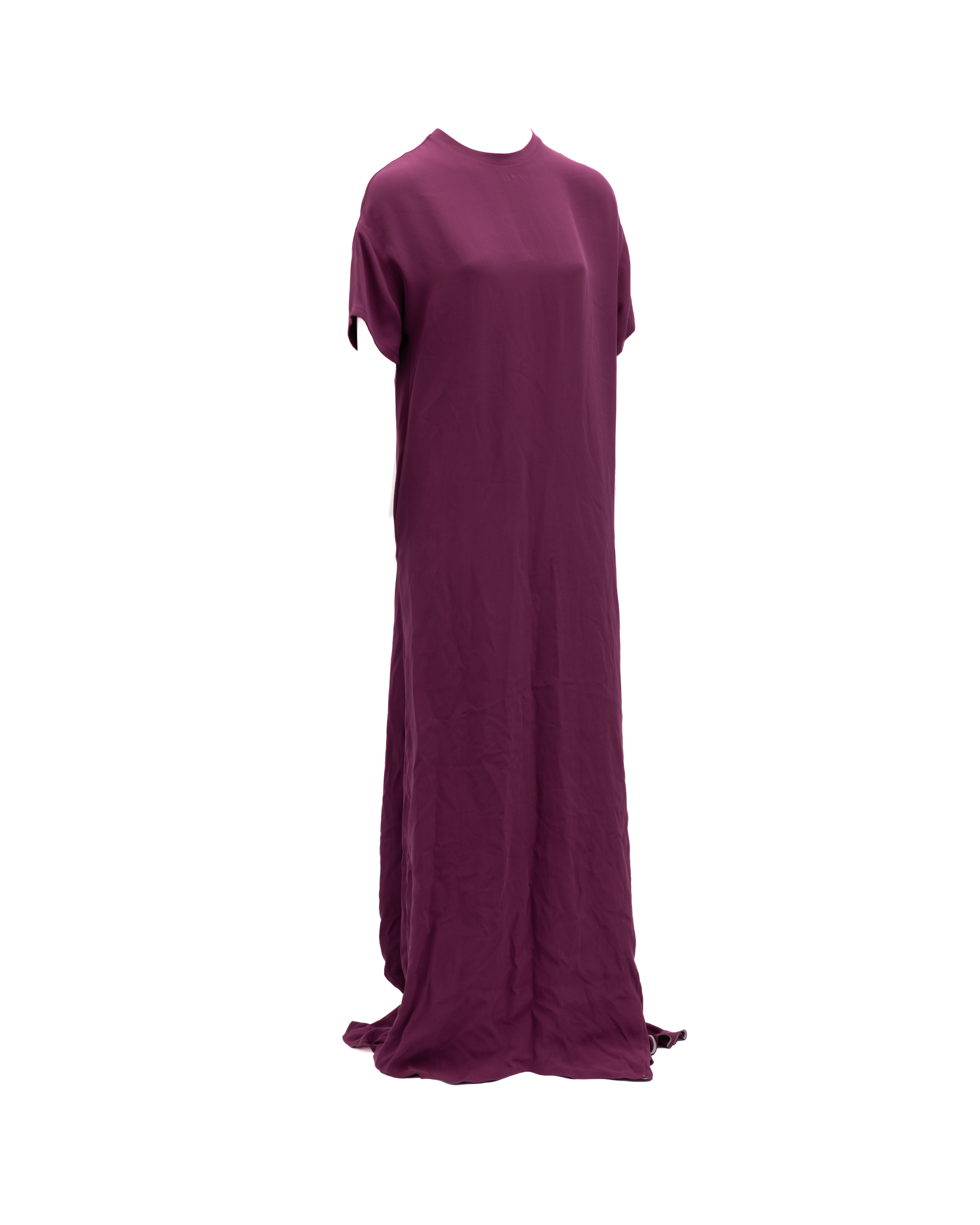 Valentino Garavani Burgundy Maxi Dress