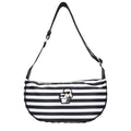 Karl Lagerfeld Black Fabric Crossbody Bag