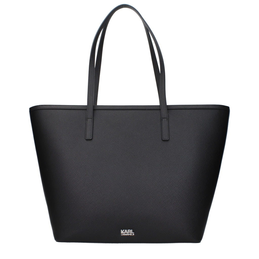 Karl Lagerfeld Black Polyethylene Shoulder Bag